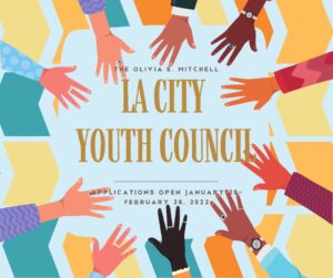 The first-ever LA City Youth Council.