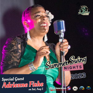 Adrienne Fishe will perform Aug 5 at Summer Swing Nights