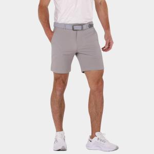 Performance Men’s Golf Shorts: 7-inch Inseam (Gray)