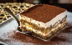 Image is a picture of another current fan favorite of HOT ITALIAN trending on DoorDash: Tiramisu