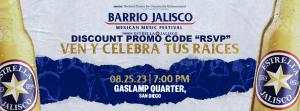 discount code for Marrio Jalisco Mexican Music Festival discount code