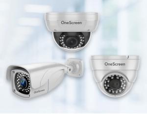 AI enhanced security cameras from OneScreen
