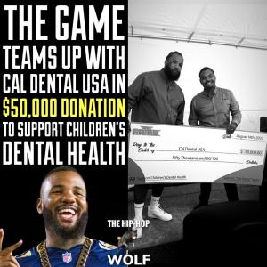 Cal Dental USA Rapper The Game
