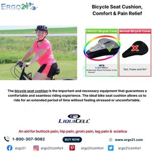  Ergo 21 Bicycle Cushion with LiquiCell